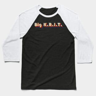 retro vintage Big K.R.I.T. Baseball T-Shirt